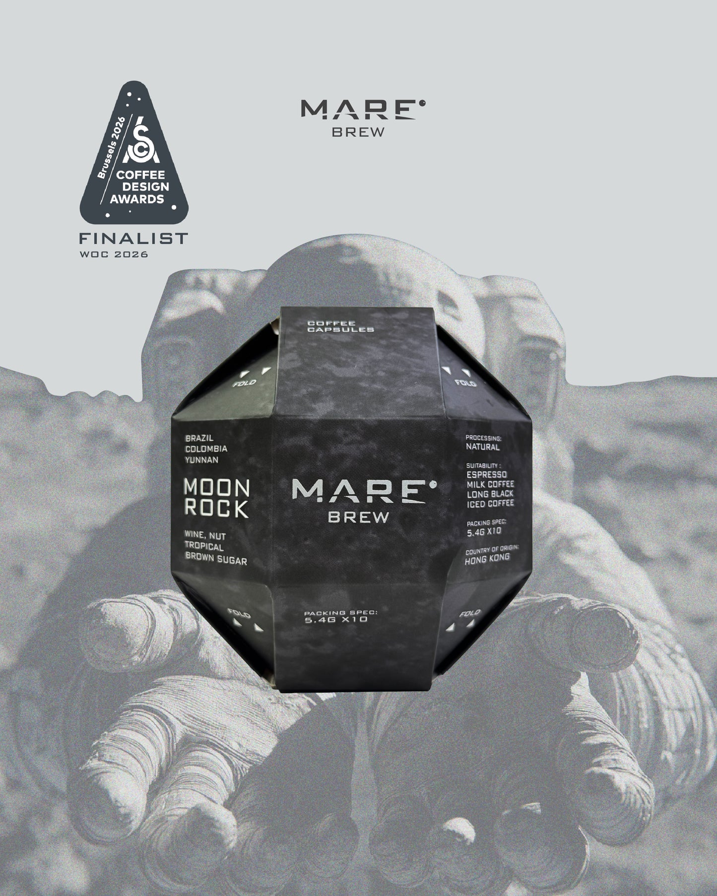2 - 1 - MOON ROCK COFFEE CAPSULE